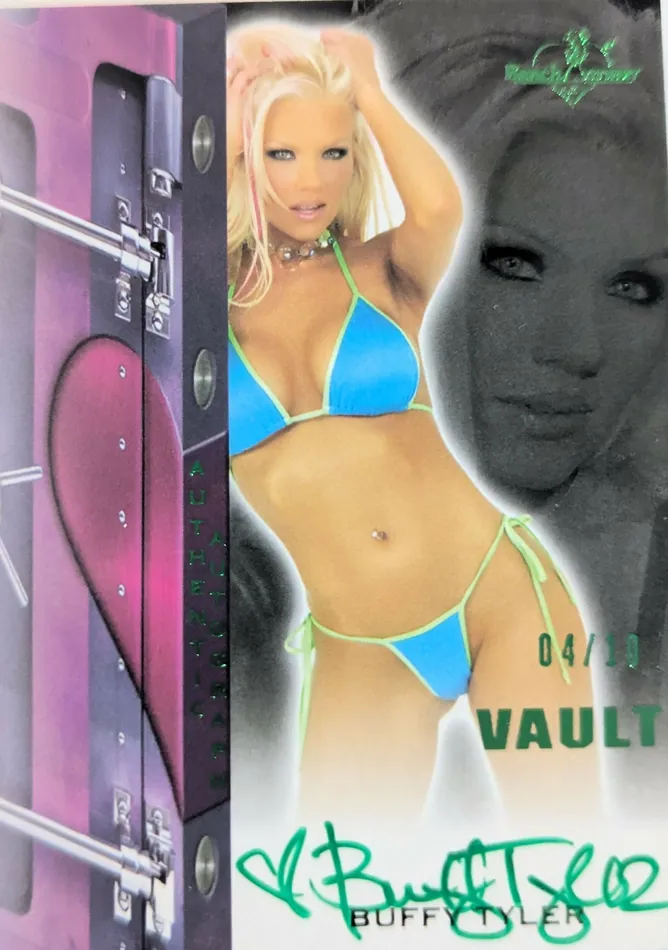 BENCH WARMERS VAULT AUTHENTIC AUTOGRAPH BUFFY TYLER 15 4 of 10 Murdocs Cards Female Sex Toys BENCH WARMERS VAULT AUTHENTIC AUTOGRAPH BUFFY TYLER 15 4 of 10 Murdocs Cards Female Sex Toys