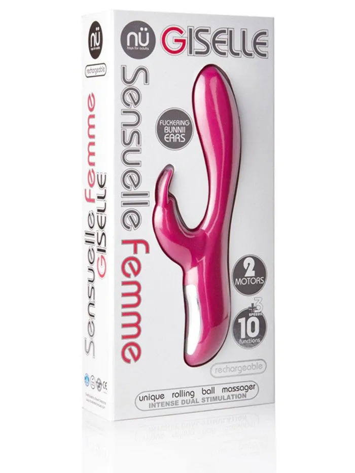 NU Sensuelle Vibrators NU Sensuelle Giselle Rabbit Vibrator