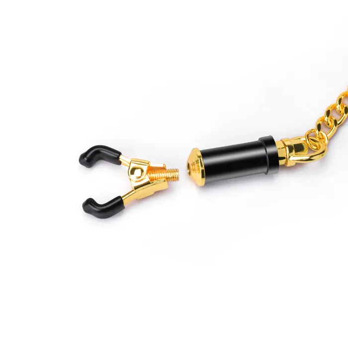 Shaki Nipple Clitoral Toys Shaki Golden Chain Nipple Clamps Shaki Nipple Clitoral Toys Shaki Golden Chain Nipple Clamps