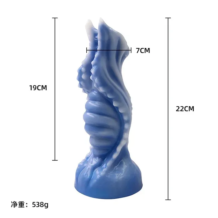 Alien Monster Dildo Butt Plug Luminous Silicone Anal Dildo Male Female Sex Toys Domlust Anal