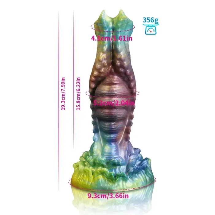 Alien Monster Dildo Butt Plug Luminous Silicone Anal Dildo Male Female Sex Toys Domlust Anal