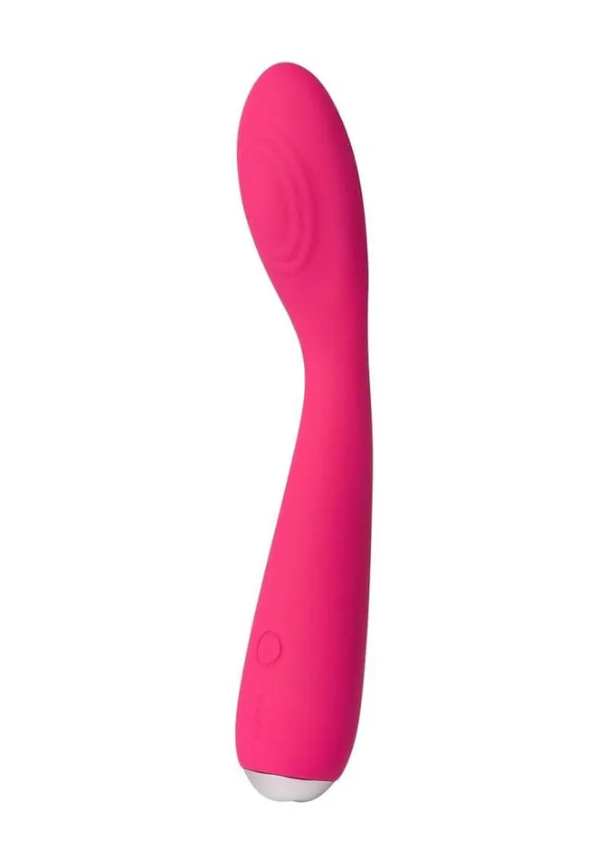 Female Sex Toys Svakom Iris Silicone GSpot Rechargeable Vibrator Plum Red SVAKOM