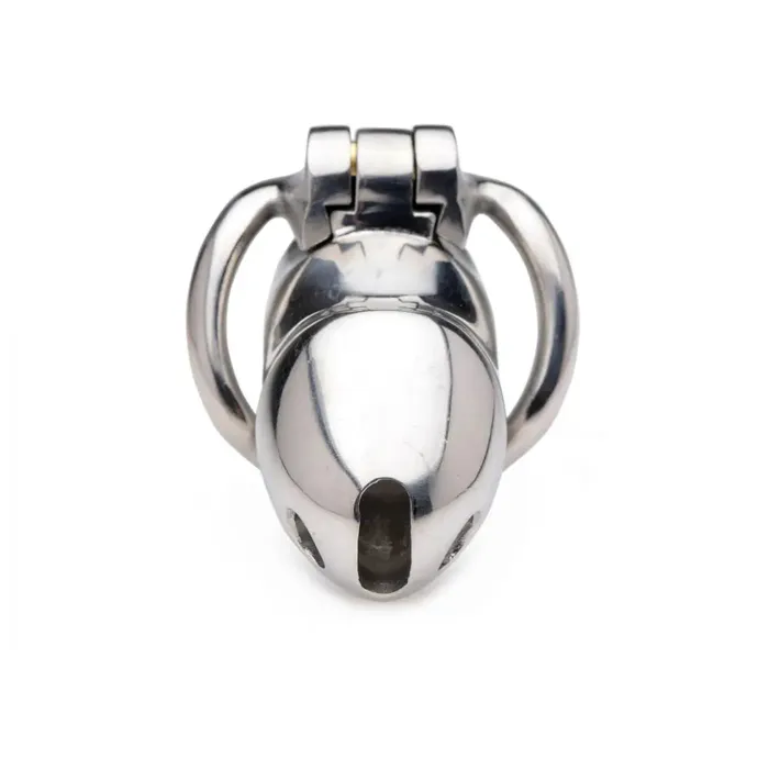 Master Series Male Sex Toys BDSM Cock Cage Rikers 247 Stainless Steel Locking Chastity Cage Master Series Male Sex Toys BDSM Cock Cage Rikers 247 Stainless Steel Locking Chastity Cage