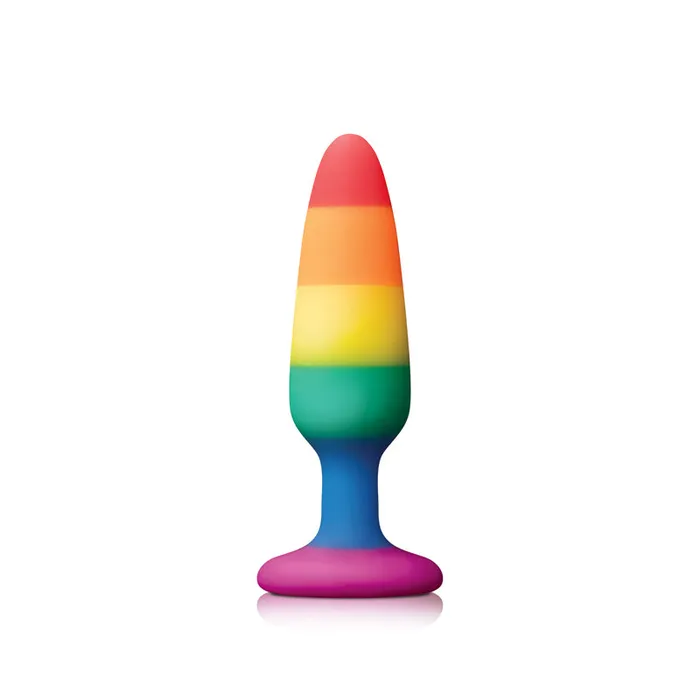 nsnovelties Female Sex Toys Colours Pride Edition Pleasure Plug Small Rainbow nsnovelties Female Sex Toys Colours Pride Edition Pleasure Plug Small Rainbow