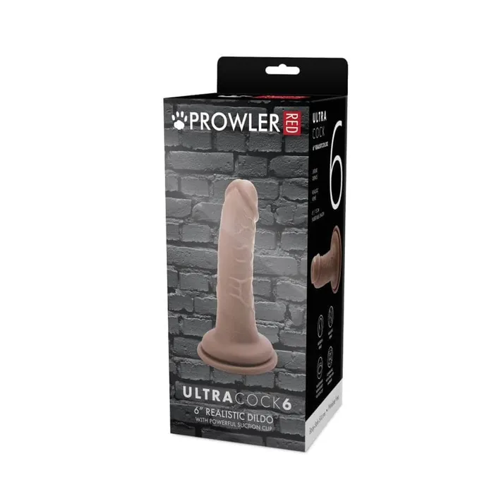 Prowler RED Ultra Cock 6 Dildo Caramel Prowler Red Dildos